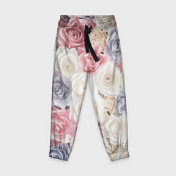 Детские брюки Букет из роз