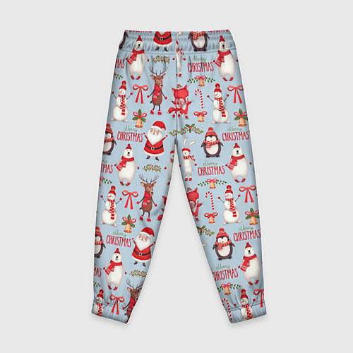 Детские брюки Рождественская Милота / 3D-принт – фото 2