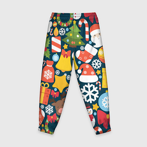 Детские брюки Новогодний набор / 3D-принт – фото 2