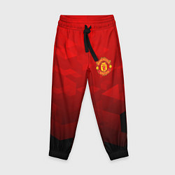 Детские брюки FC Man UTD: Red Poly