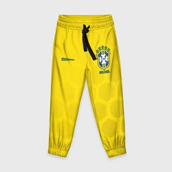 Брюки детские Brazil Team: WC 2018, цвет: 3D-принт