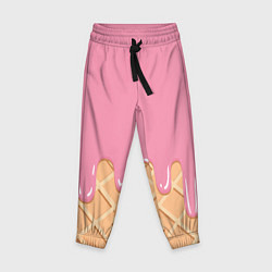 Детские брюки Розовое мороженное