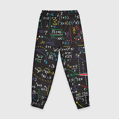 Детские брюки Math / 3D-принт – фото 2