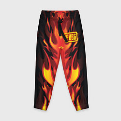Детские брюки PUBG: Hell Flame