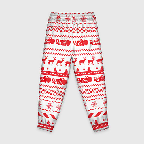 Детские брюки Clash of Clans: NY Pattern / 3D-принт – фото 2