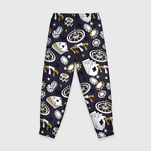 Детские брюки Казино 777 / 3D-принт – фото 2
