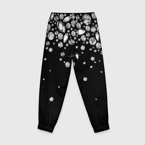 Детские брюки Бриллиантовый дождь / 3D-принт – фото 2
