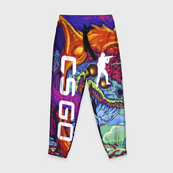 Брюки детские CS GO HYPERBEAST, цвет: 3D-принт