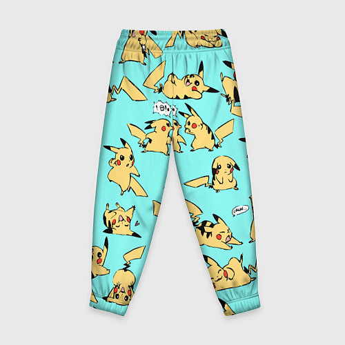 Детские брюки Pikachu / 3D-принт – фото 2