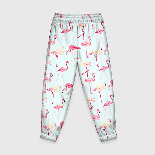 Детские брюки Фламинго / 3D-принт – фото 2