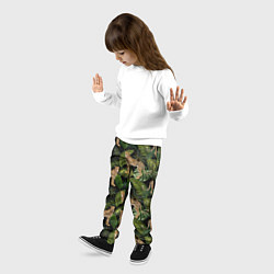 Брюки детские Versace Леопарды, цвет: 3D-принт — фото 2