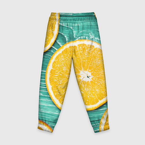 Детские брюки Апельсины / 3D-принт – фото 2