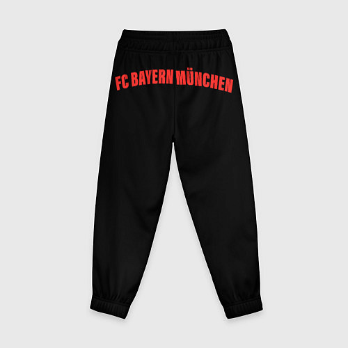 Детские брюки FC Bayern Munchen 20-21 - black / 3D-принт – фото 2