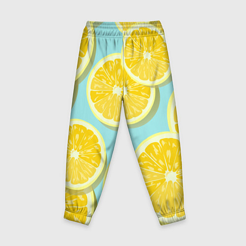 Детские брюки Лимончики / 3D-принт – фото 2