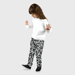 Брюки детские Вязанный камуфляж, цвет: 3D-принт — фото 2