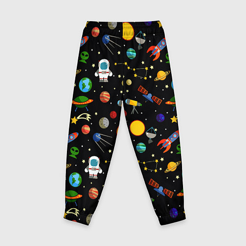 Детские брюки Космос / 3D-принт – фото 2