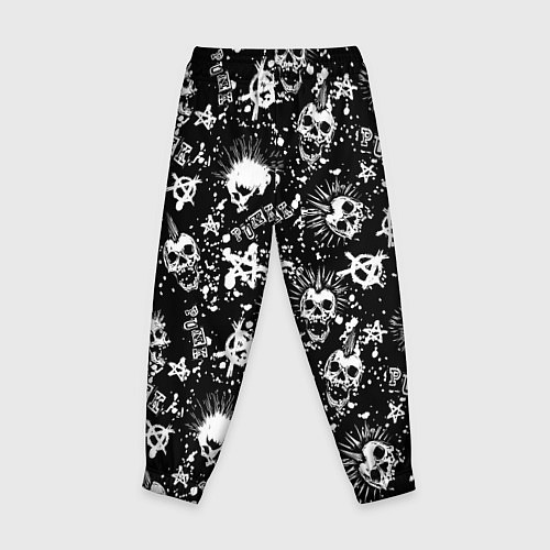 Детские брюки Панк / 3D-принт – фото 2