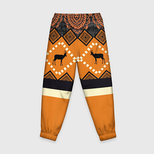 Детские брюки Африканский Мотив / 3D-принт – фото 2