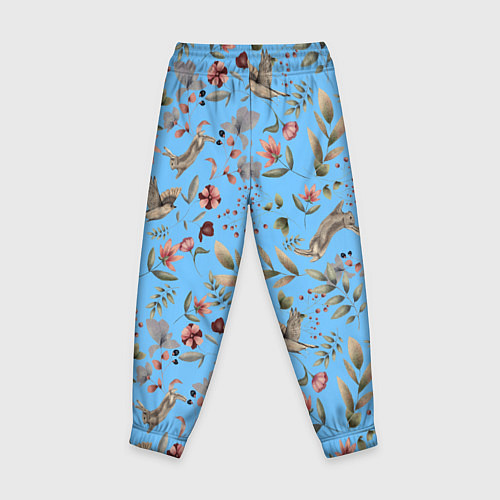 Детские брюки Кролик и Синичка / 3D-принт – фото 2