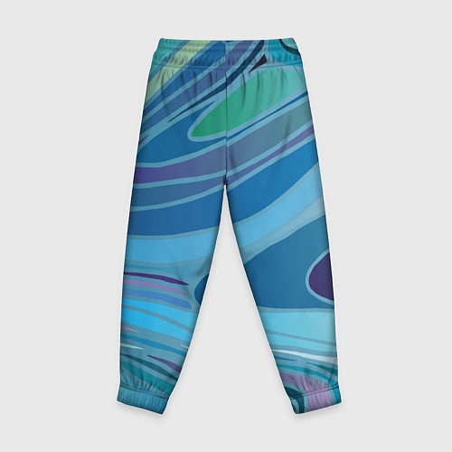 Детские брюки Морская волна / 3D-принт – фото 2
