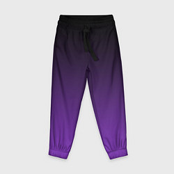 Детские брюки Ночной градиент Фиолетовый