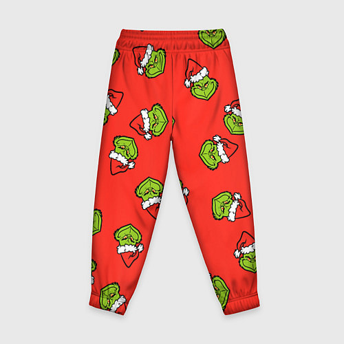 Детские брюки Гринч Похититель Рождества / 3D-принт – фото 2
