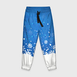 Детские брюки Снежинки - С Новым Годом