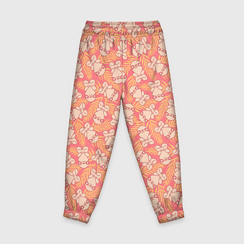 Детские брюки Забавные Ленивцы / 3D-принт – фото 2