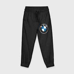 Детские брюки BMW LOGO CARBON ЧЕРНЫЙ КАРБОН