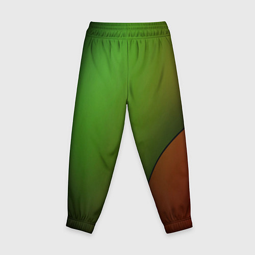 Детские брюки 3х-цветная спираль / 3D-принт – фото 2