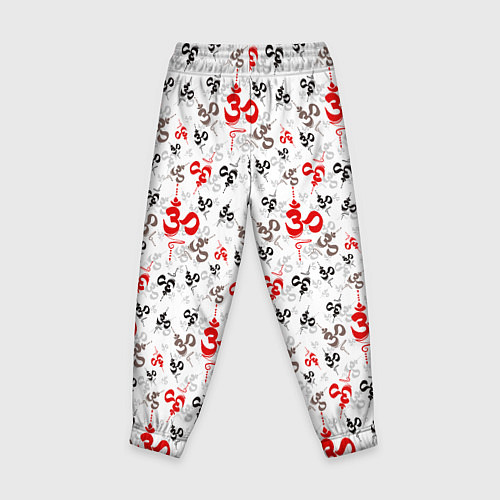 Детские брюки Мантра ОМ АУМ / 3D-принт – фото 2