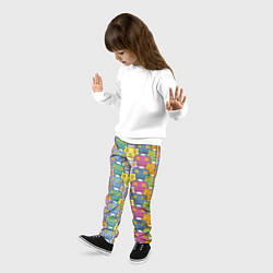 Брюки детские FamousNiki патерн, цвет: 3D-принт — фото 2