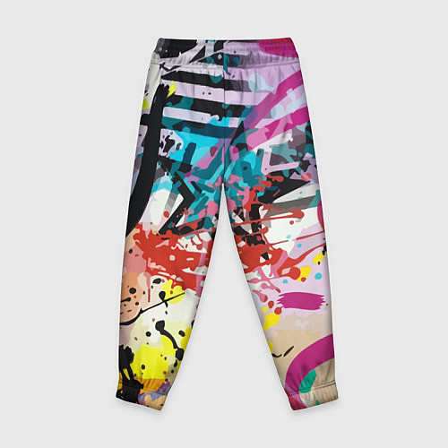 Детские брюки Граффити Vanguard pattern / 3D-принт – фото 2