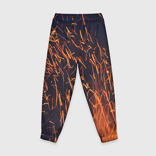 Детские брюки Искры от пламени / 3D-принт – фото 2