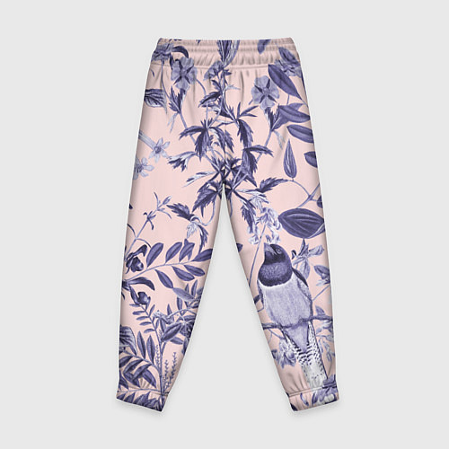 Детские брюки Цветы Флизелиновые Тропики / 3D-принт – фото 2