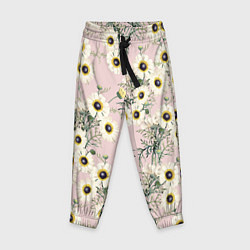 Детские брюки Цветы Летние Ромашки