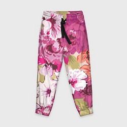 Детские брюки Красочный цветочный паттерн Лето Fashion trend 202