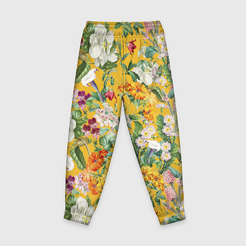 Детские брюки Цветы Солнечное Лето / 3D-принт – фото 2