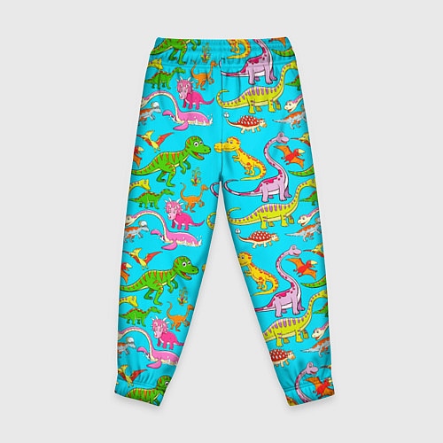 Детские брюки FUNNY DINOSAURS / 3D-принт – фото 2