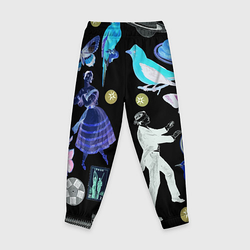 Детские брюки Underground pattern Fashion 2077 / 3D-принт – фото 2