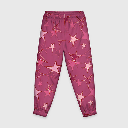 Детские брюки Terracotta Star Pattern / 3D-принт – фото 2