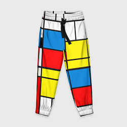 Детские брюки Texture of squares rectangles
