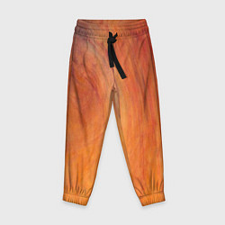 Детские брюки Огненно-оранжевая поверхность