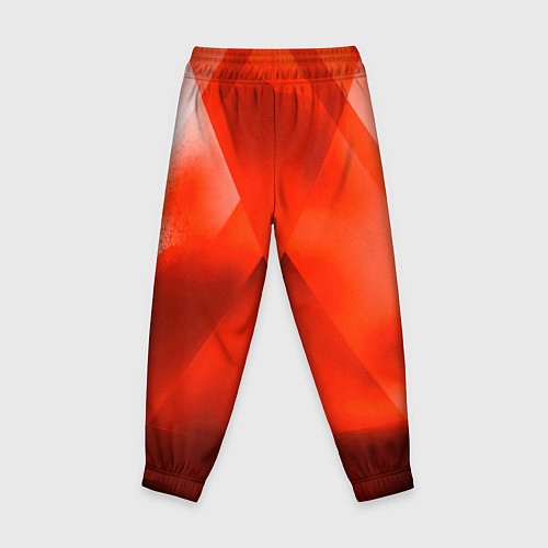 Детские брюки Honda - красная абстракция / 3D-принт – фото 2