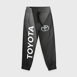 Детские брюки Toyota - серая абстракция