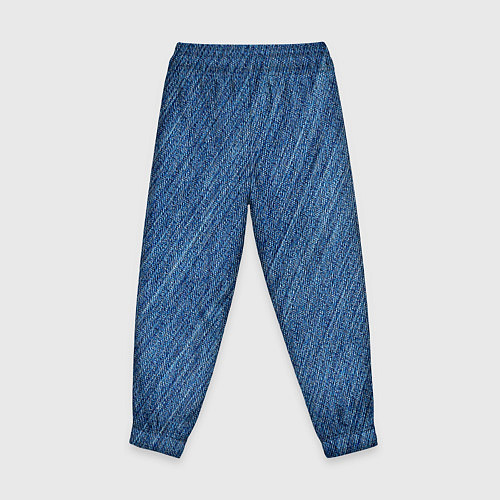 Детские брюки Деним - джинсовая ткань текстура / 3D-принт – фото 2