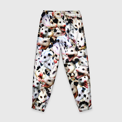 Детские брюки Опоссумы / 3D-принт – фото 2