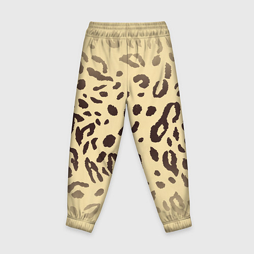 Детские брюки Пятнистые леопардовые узоры / 3D-принт – фото 2