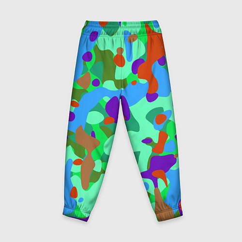 Детские брюки Абстракция цвета / 3D-принт – фото 2