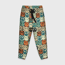 Детские брюки Peace symbol pattern